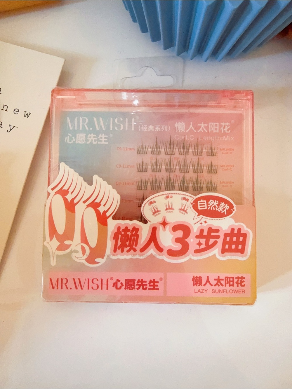 Wish Pink MR.WISH Faux Lash Clusters